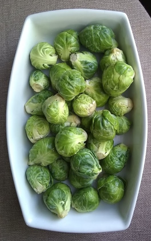 raw brussels sprouts